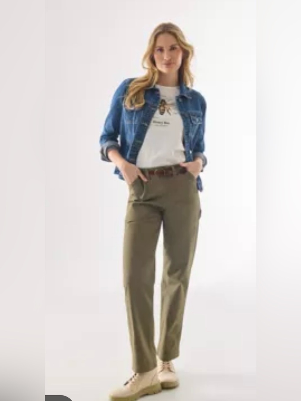 Martha Stewart Women's Garden Straight Leg Work Pant, Stretch Utility Trousers